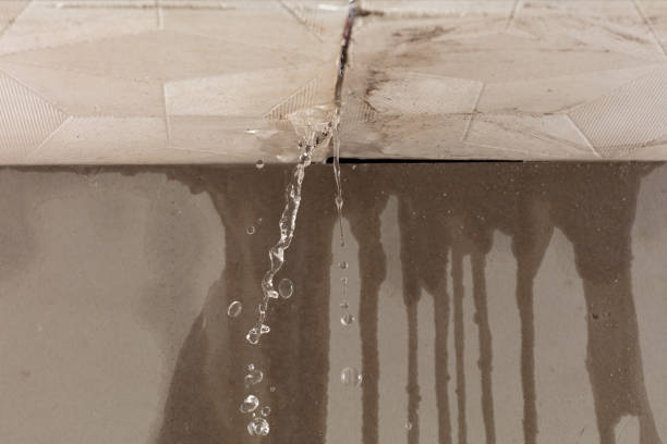 Professional Flood Damage Cleanup technician working in Hobart, IN